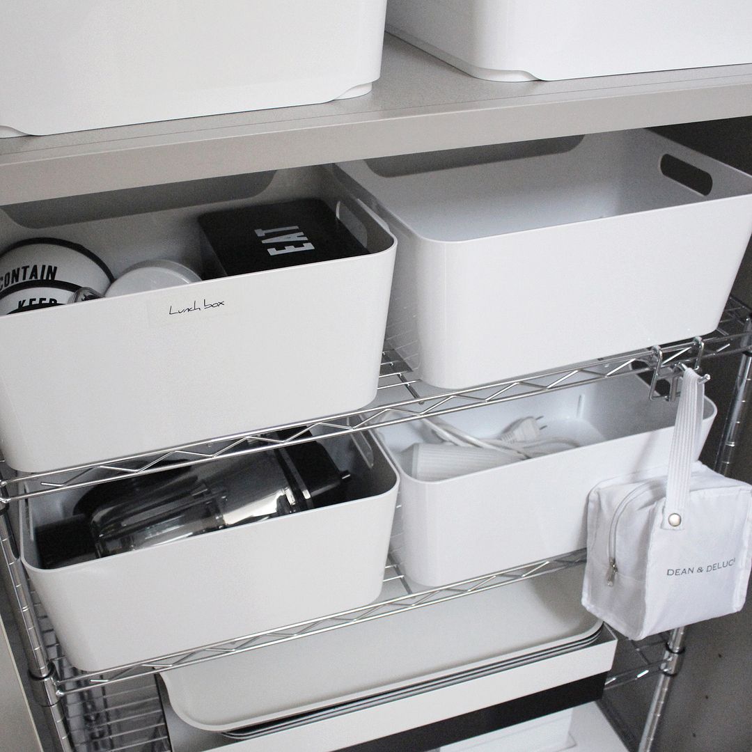 IKEA イケア VARIERA ヴァリエラ ボックス ピンク 10個セット