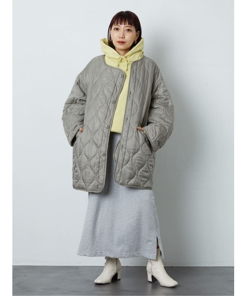 ざっくり羽織れる【FREAK'S STORE】M65キルトライナーが冬におすすめ