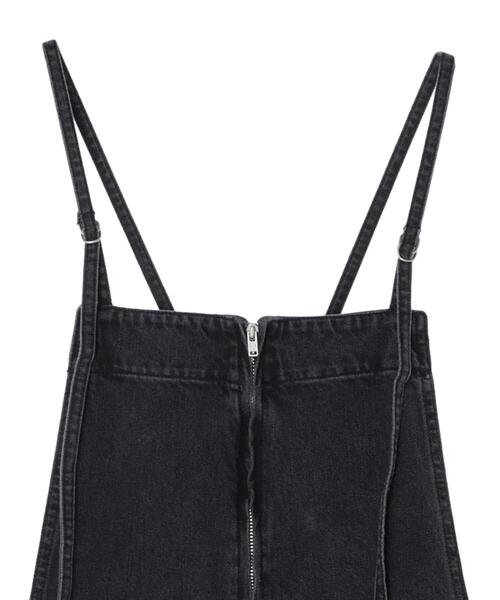 細い肩紐で大人顔に。今年こそトライしたいAMERICAN HOLICのサロペット