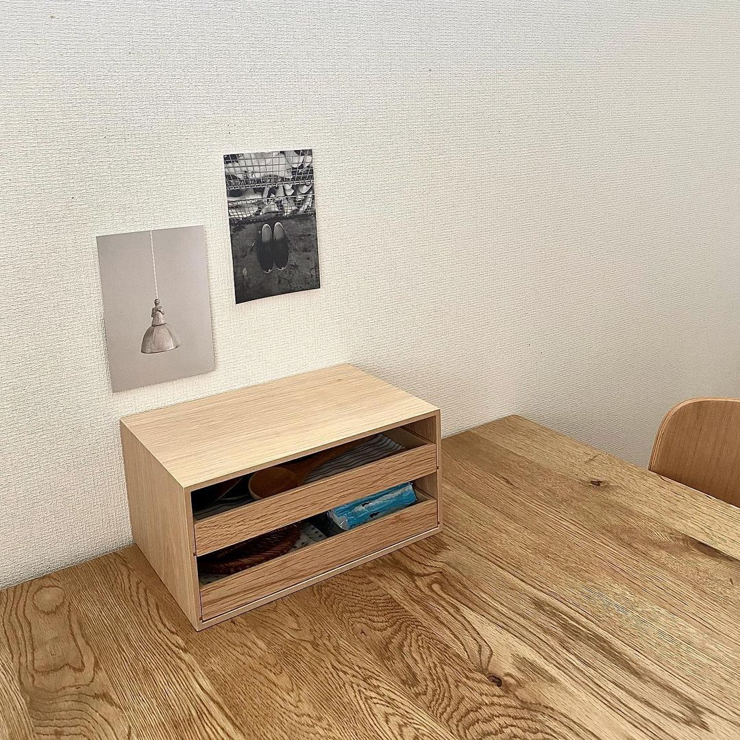 もうチェックした？無印良品の新顔「木製トレー収納2段引出」が画期的