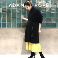 シンプルだけど可愛い♡オシャレなADAM ET ROPE’のノーカラージャケットは万能アイテム