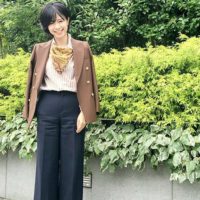 トレンド急上昇☆働くお洒落女子が注目している「スカーフ」を使ったコーデ集