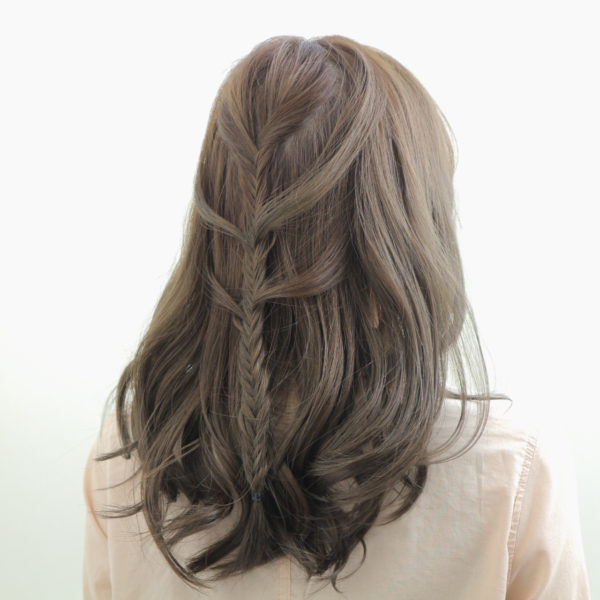 ミディアムヘアアレンジ