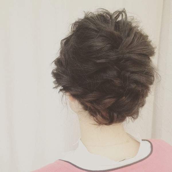 ロングヘアアレンジ5