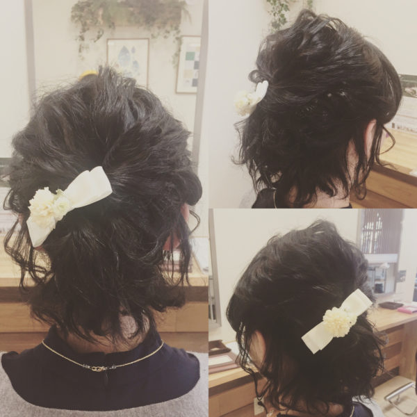 結婚式のボブヘアアレンジ45