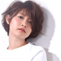 短いフワフワ感で女子力が増す♡春の季節にぴったりなゆるふわショートヘア