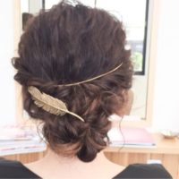 クレセントコームを使ったヘアアレンジ特集！つけるだけでワンランク上のアレンジに♡