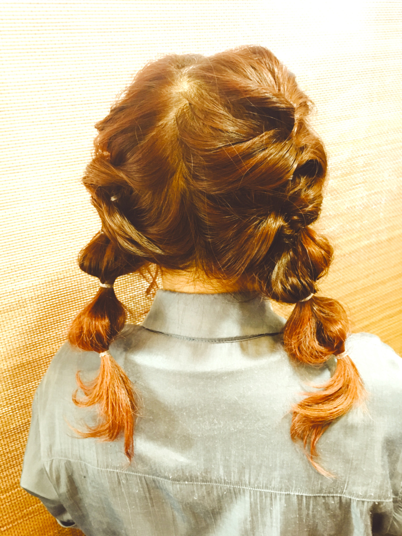 【くるりんぱ】ロングヘアアレンジ５