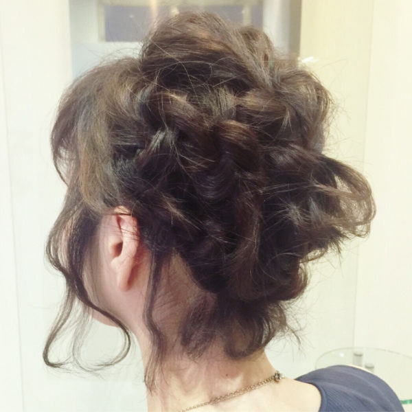 結婚式のボブヘアアレンジ39