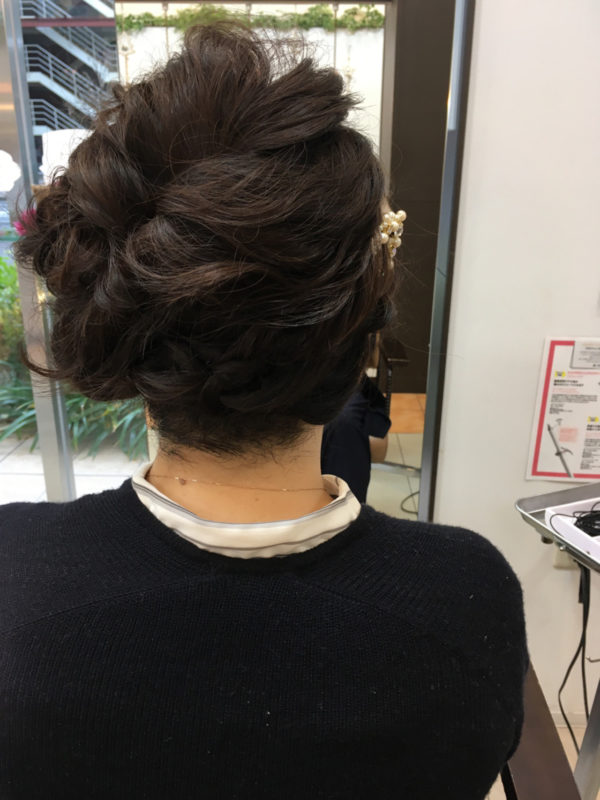 結婚式のボブヘアアレンジ40