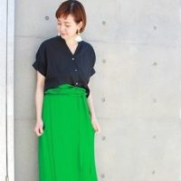 今シーズンのトレンドカラーは「グリーナリー」☆鮮やかグリーンで初夏を先取りしませんか？