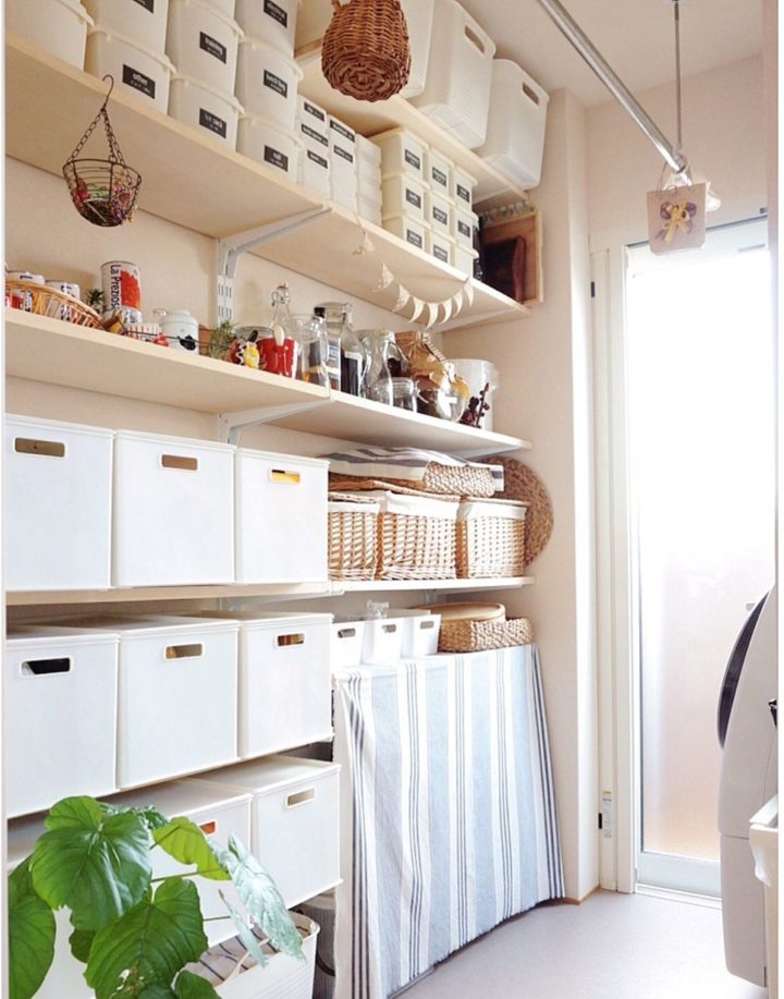 100均 ニトリ 無印良品などのアイテムで作るパントリーの収納アイデア集 Folk