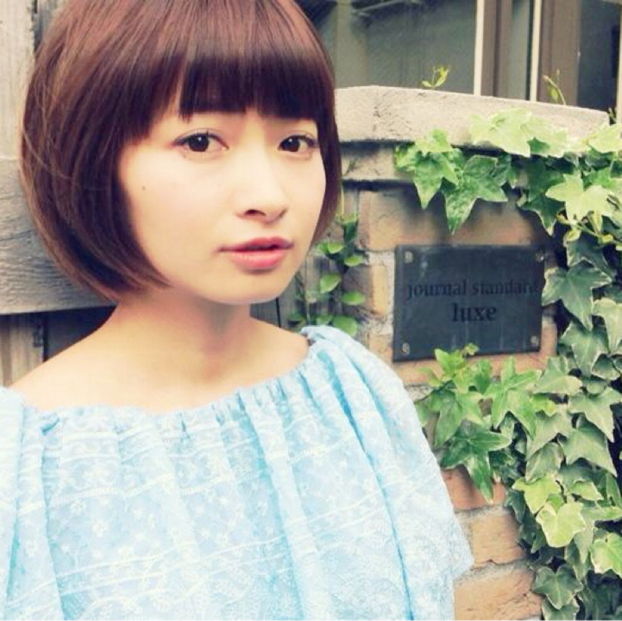 ショートボブのヘアアレンジ15