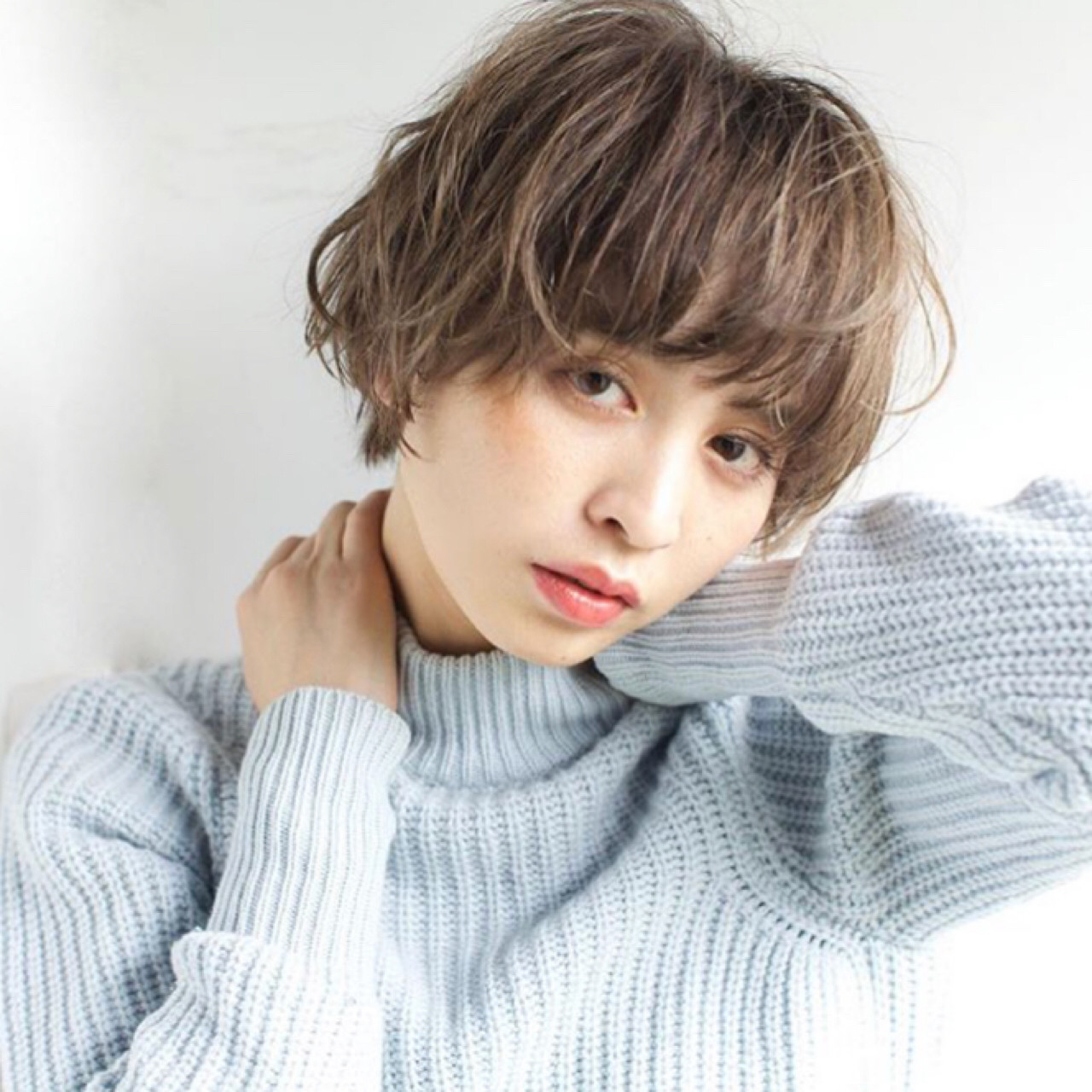 ショートボブのヘアアレンジ8