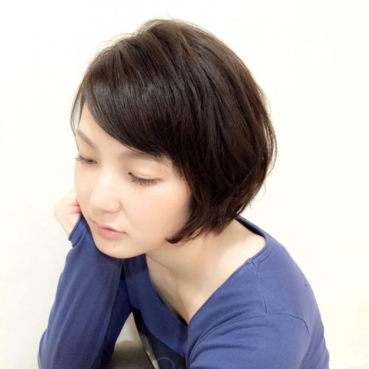 ショートボブのヘアアレンジ34