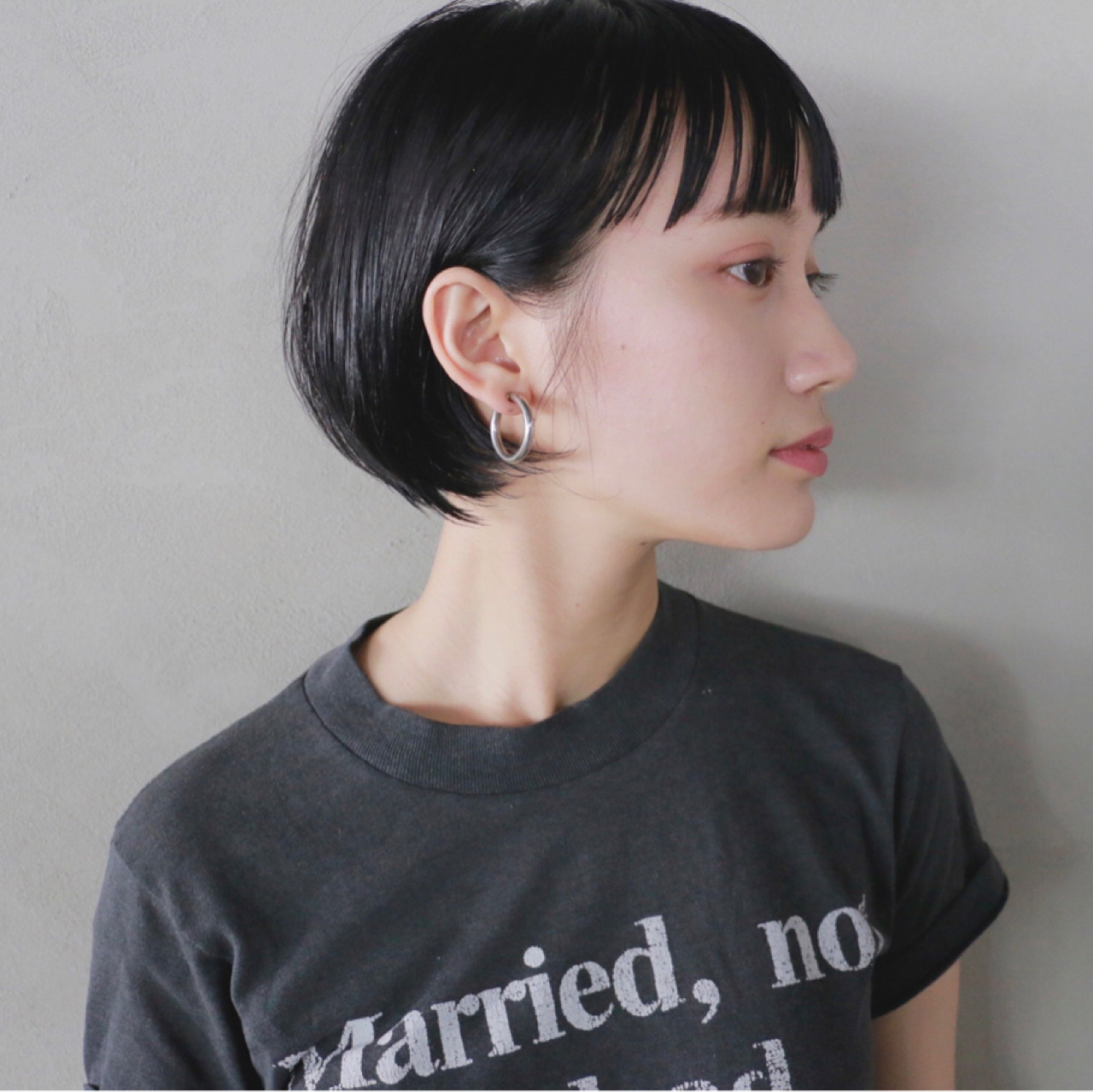 ショートボブのヘアアレンジ29