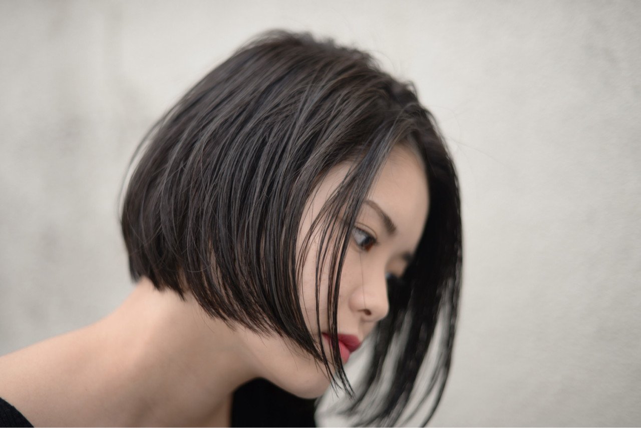 ショートボブのヘアアレンジ33