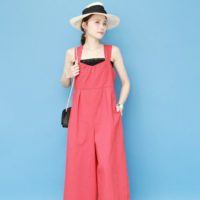 楽ちん可愛いサロペット♡夏のカジュアルに欠かせないサロペットを使ったコーデをチェック♡