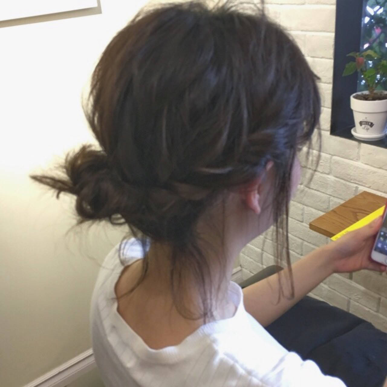 ボブヘアアレンジ５５