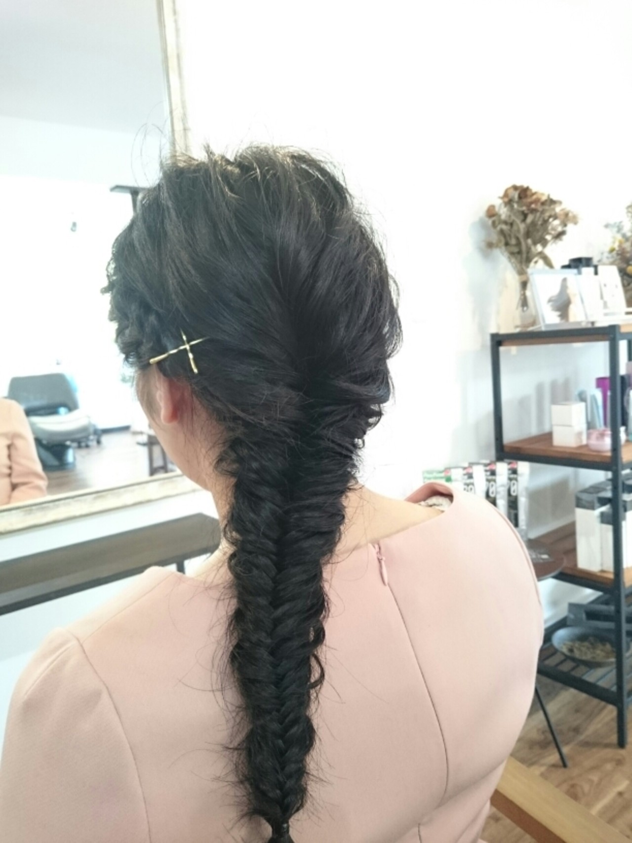 ロングヘアアレンジ16