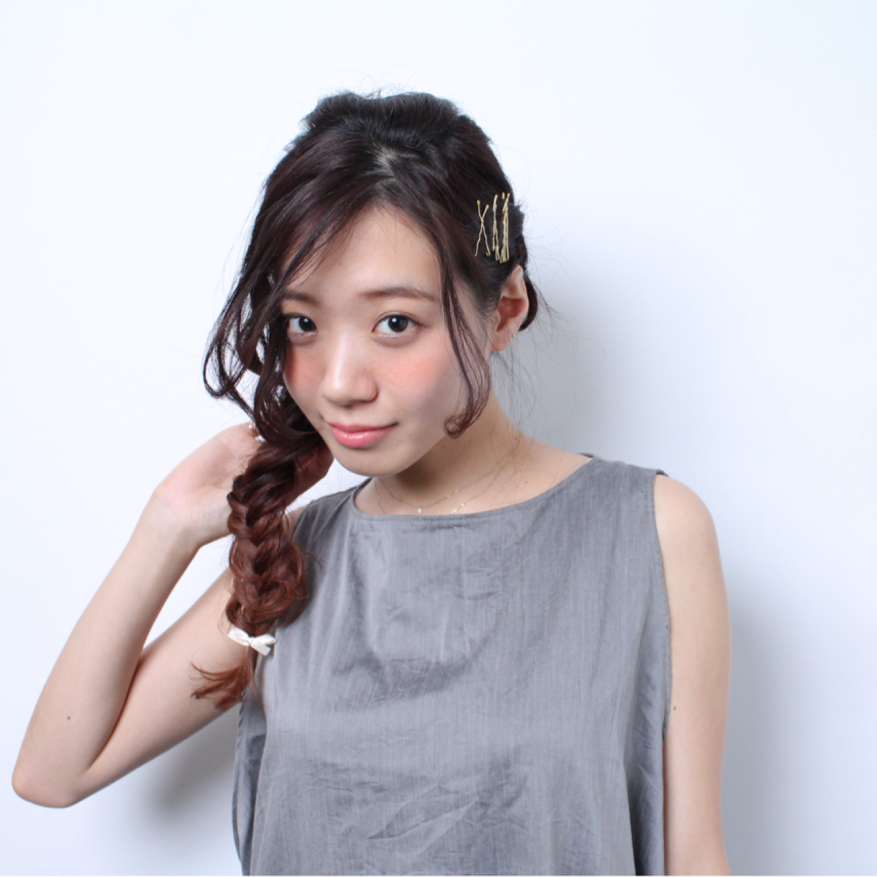 ロングヘアアレンジ12