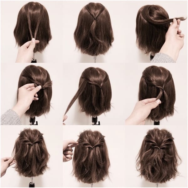 単純なのに、ラグジュアリーに見えるヘアスタイルで