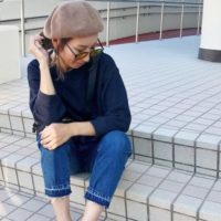 UNIQLOのワッフルクルーネックTシャツが大人気☆この秋No1大ヒット間違い無し！