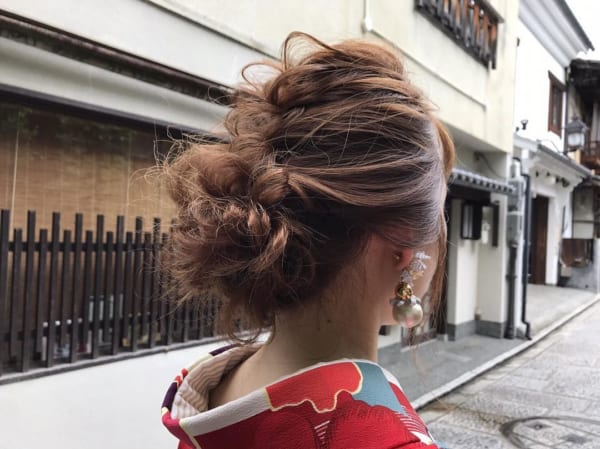 和装アップヘアアレンジ5