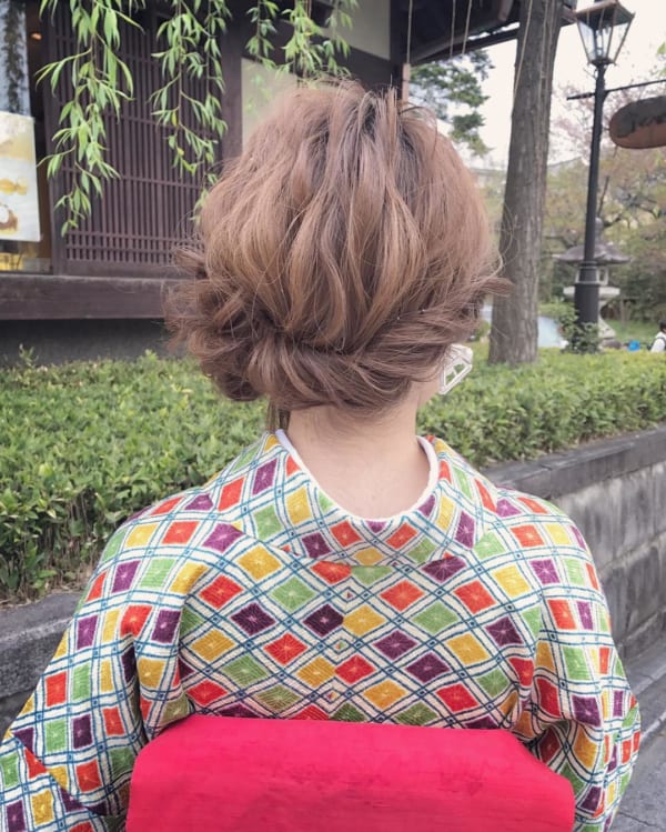 和装アップヘアアレンジ6