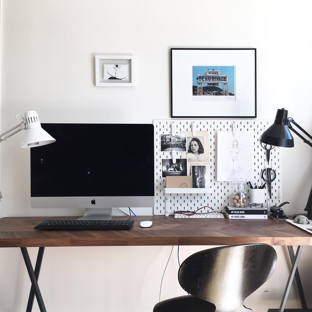 おしゃれな海外インテリアのワークスペース 素敵な色使いや配置を学ぼう Folk