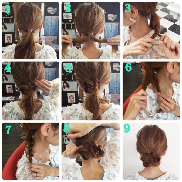 帽子をかぶっている際のヘアアレンジ特集6