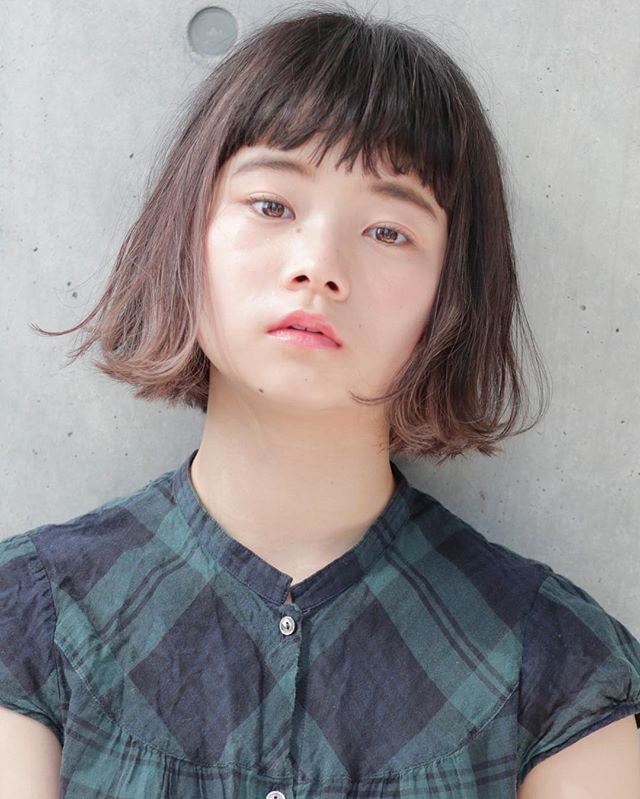 【顔タ8イプ別】ぱっつん前髪ヘアスタイル