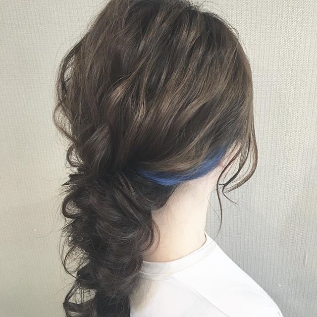 編みこみ系ヘアアレンジ