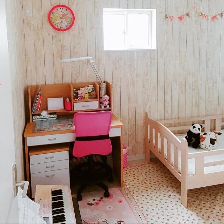 子ども部屋にぬいぐるみを収納１６
