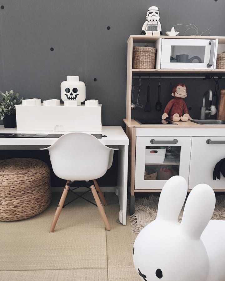 子ども部屋にぬいぐるみを収納１２
