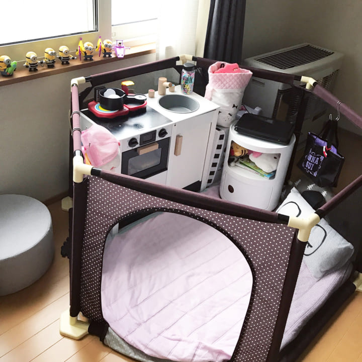 子ども部屋にぬいぐるみを収納３