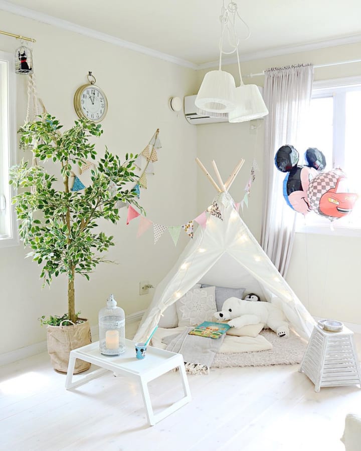 子ども部屋にぬいぐるみを収納