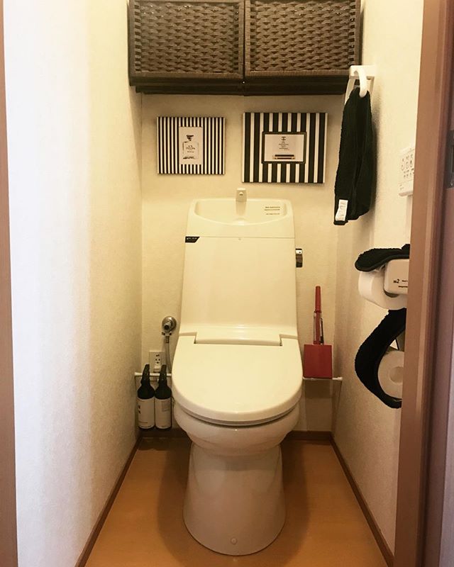 真似したくなるトイレインテリア！収納術やおしゃれに見えるインテリアをご紹介します♪ folk