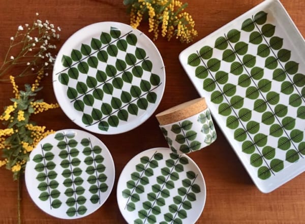 連載 北欧の美しいデザイン ベルサ にはまる リンドベリの葉っぱ柄で楽しむfikaと北欧インテリア Folk