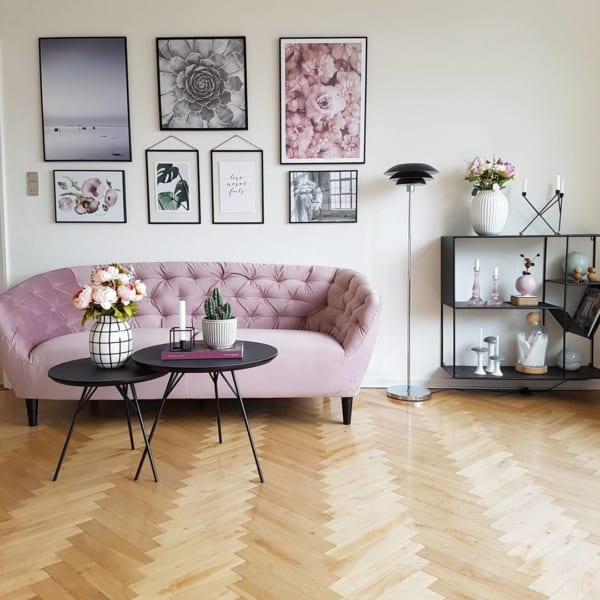 ピンクをインテリアにプラス 海外インスタグラマーのお洒落でスタイリッシュなお部屋選 Folk