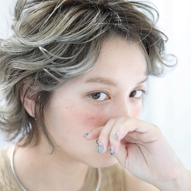 パーマヘアショート2