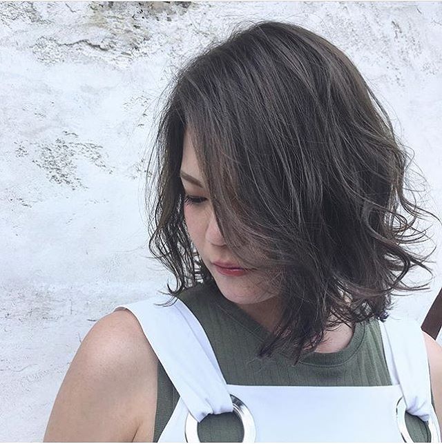 ヘアアイロンを使ってカモフラージュ８