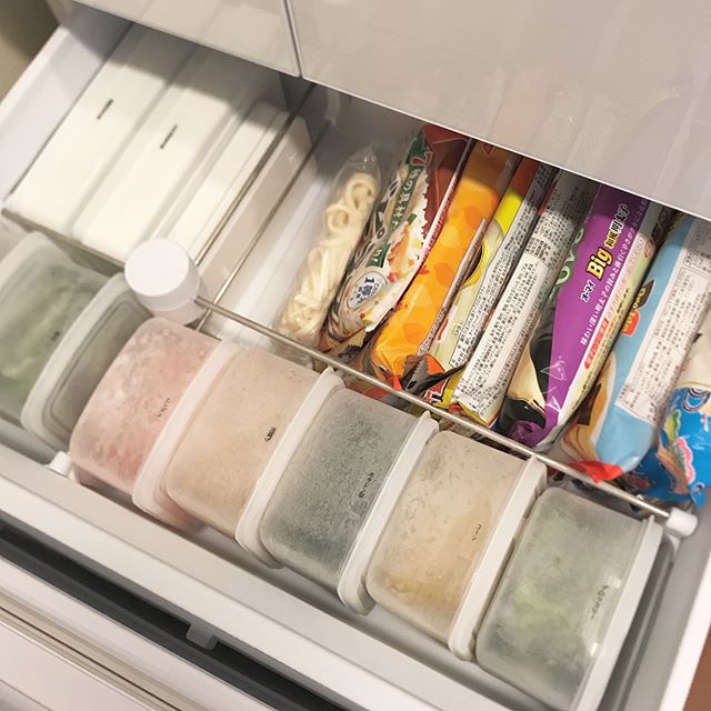 タッパー収納　冷蔵庫・冷凍庫　ラベル１２