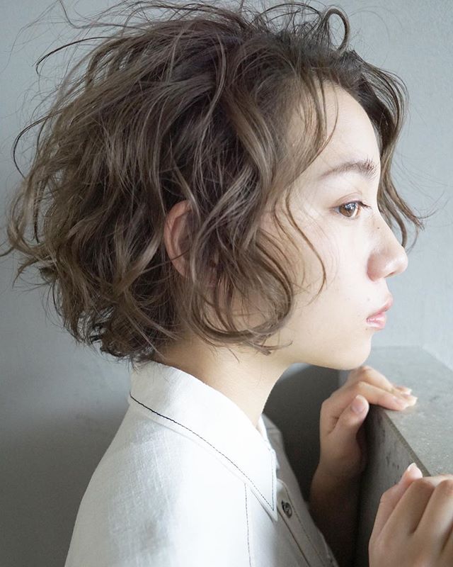 パーマヘアショート3