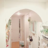 入った瞬間テンションがアップする♡100均素材でお家の玄関をステキにDIY！