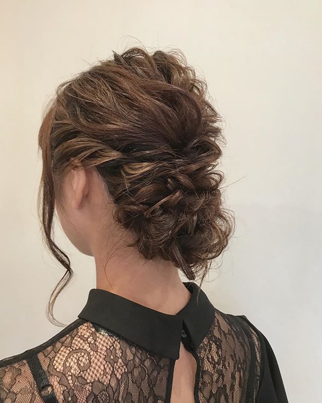 ミディアムのヘアアレンジ10