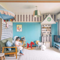 海外の子ども部屋に憧れて。団地をかわいく、カスタマイズ！