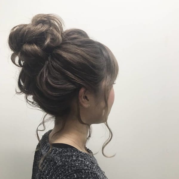 浴衣にぴったりな簡単アレンジ8