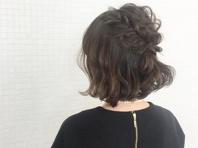 ボブのウェーブヘア特集４５