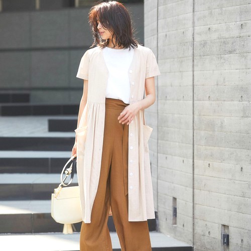 爽やかさとナチュラル感を演出 リネン で作る大人の夏コーデ Folk